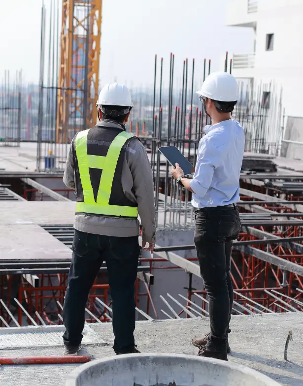 Visita a una construcción, Arqam